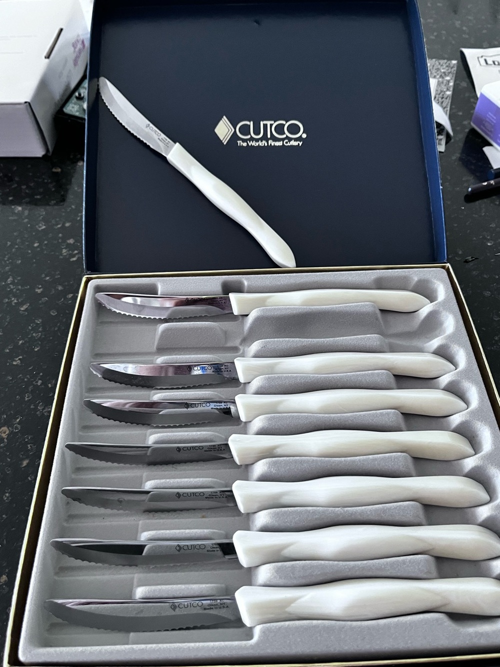 “Sharp is best” never a DULL slice when it’s “CUTCO”
